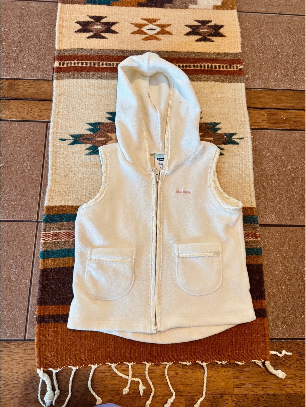 Vintage old navy vest girls size 2T